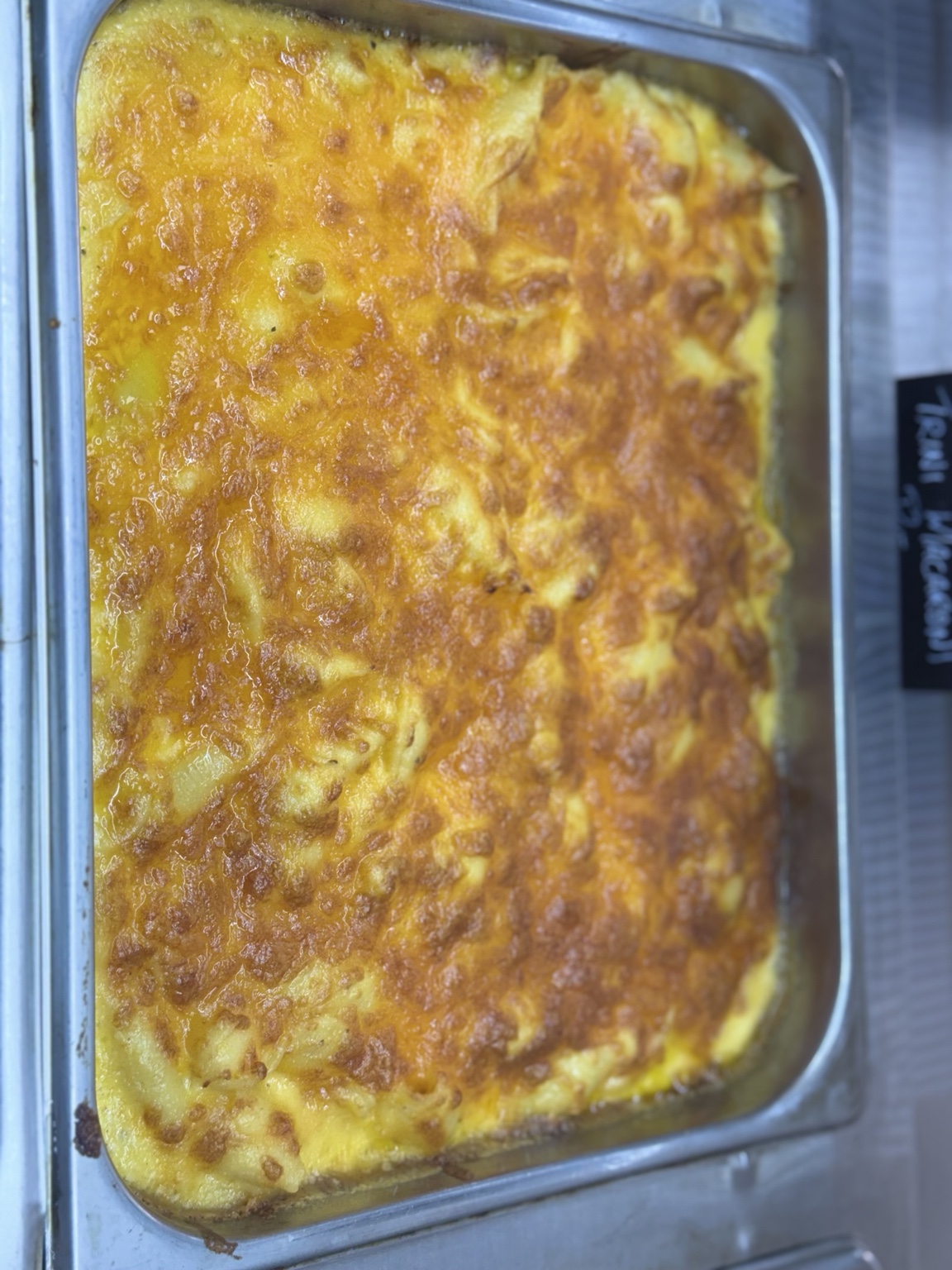 Baked macaroni pie