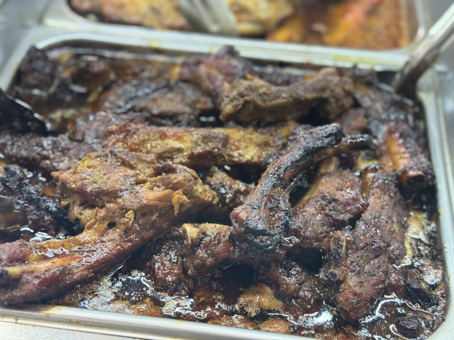 Grilled meat from the Mum Mich kitchen